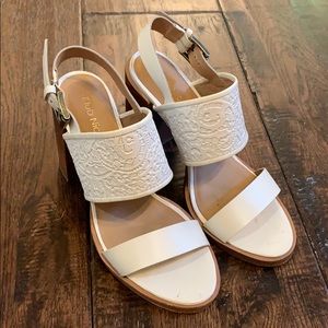 White chunky Sandal